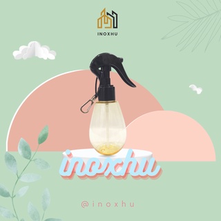 Chai nhựa xịt cồn phun sương mini 150ml tặng kèm móc khóa