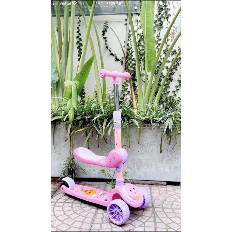 XE TRƯỢT SCOOTER BÁNH PHÁT SÁNG (CHẤT LƯỢNG VÀNG)