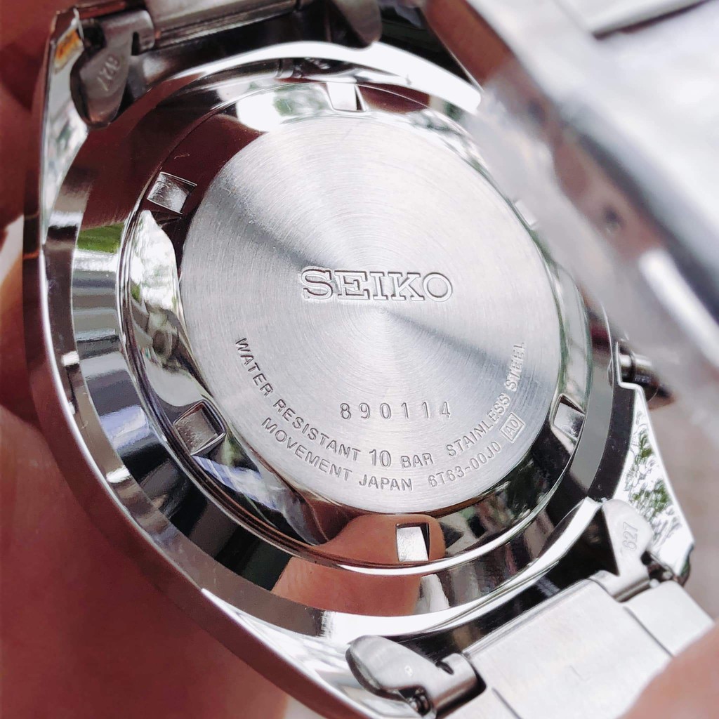 Đồng hồ nam Seiko  SSB091P1 - Máy Quartz Pin Chronograph - Kính khoáng cứng