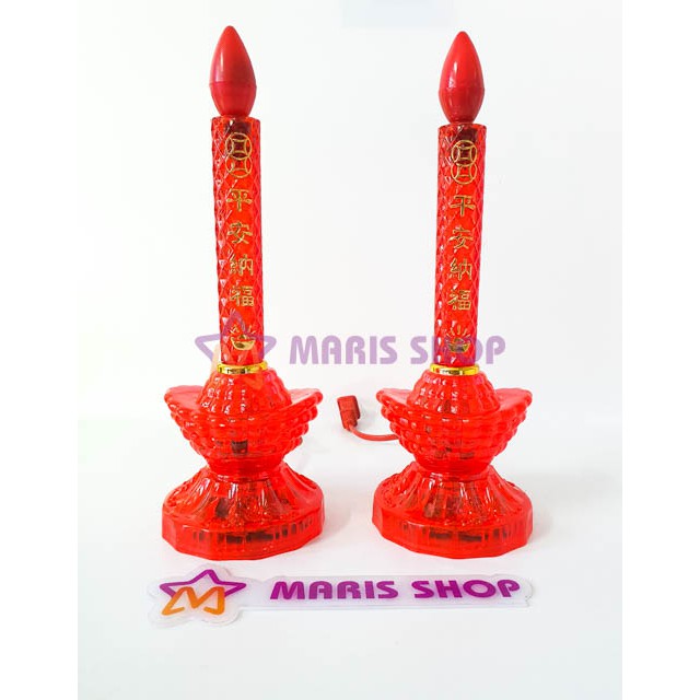 [MR-NEN5] 2 CÂY ĐÈN NẾN ĐỂ BÀN THỜ CAO CẤP, ĐÈN THỜ CÚNG, ĐÈN BÀN THỜ, ĐÈN NẾN ĐIỆN TỬ