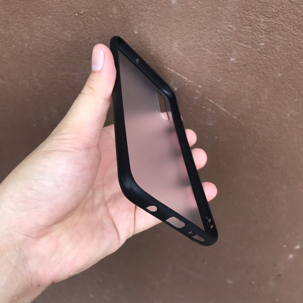 Ốp samsung A50 trong suốt viền silicol cao cấp | BigBuy360 - bigbuy360.vn