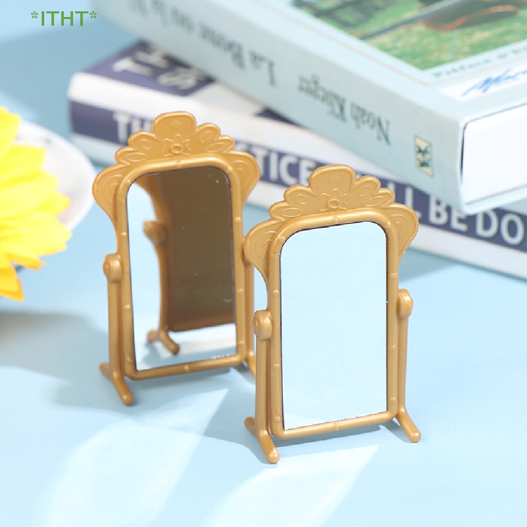 Gương Trang Điểm Mini Tỉ Lệ 1: 12 Dành Cho Nhà Búp Bê Mới