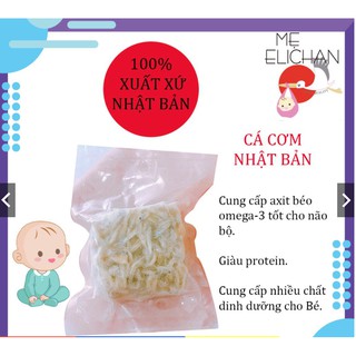 Cá cơm 200gr nhật bản đóng gói cho bé từ 5 tháng tuổi.nguyễn thị miện