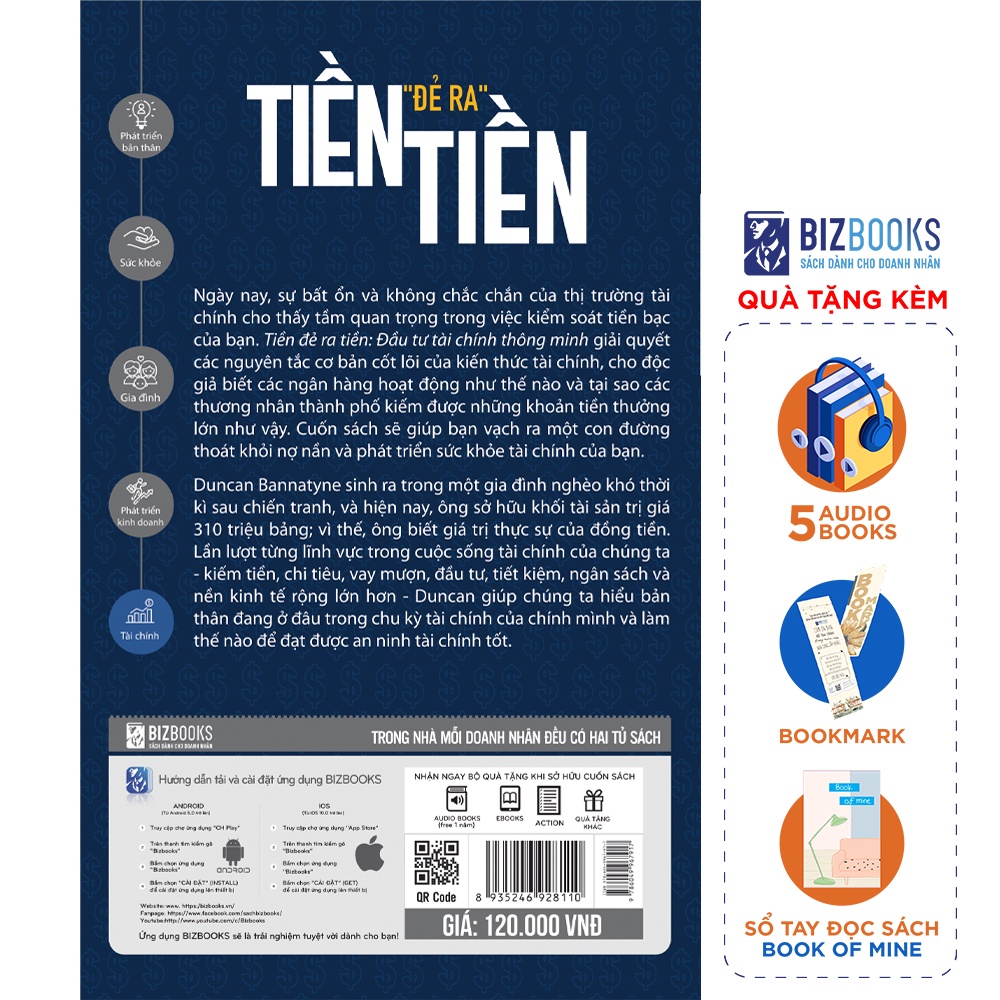 Sách - Tiền Đẻ Ra Tiền - Đầu Tư Tài Chính Thông Minh