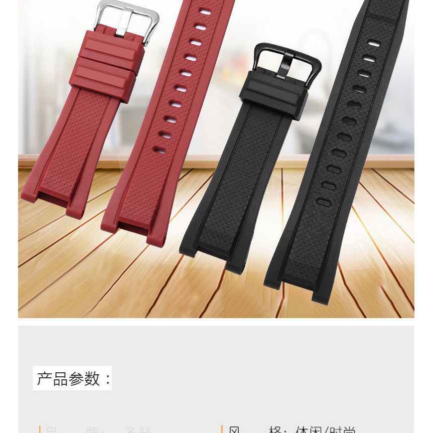 （Bolanxun） Thay thế Casio GST-W300 400G S120 GST-B100XA Dây đeo đồng hồ kim loại silicone bằng thép không gỉ dành cho na
