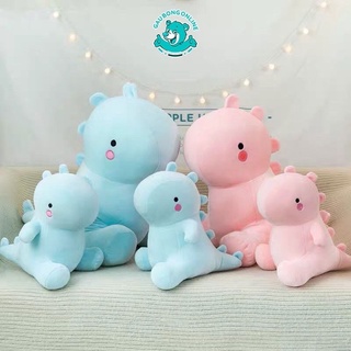 Gấu bông khủng long má hồng cao cấp