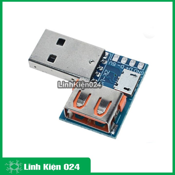 Mạch chuyển đổi USB đực sang USB cái và USB micro