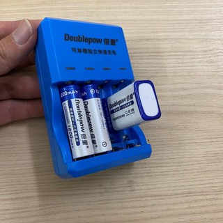 Bộ sạc pin micro không dây chính hãng Dowblepow, sạc được pin AA, AAA 1.2V và pin vuông 9v (SP08)