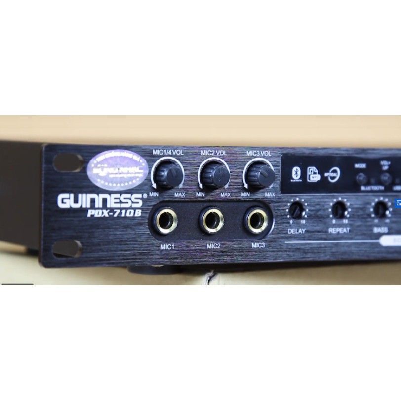 Mixer Vang cơ GUINNESS PDX-710B - chính hãng Sóng Nhạc ( Full Box ) - Gia Khang Electronics