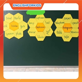 GC Bộ tổ ong thần kì Agic Beehive, dùng để dạy học - English For Kid