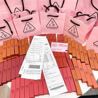Son kem 3ce cloud lip tint chuẩn auth đủ bill date mới