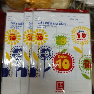 01 TẬP KIỂM TRA ĐIỂM 10 HH