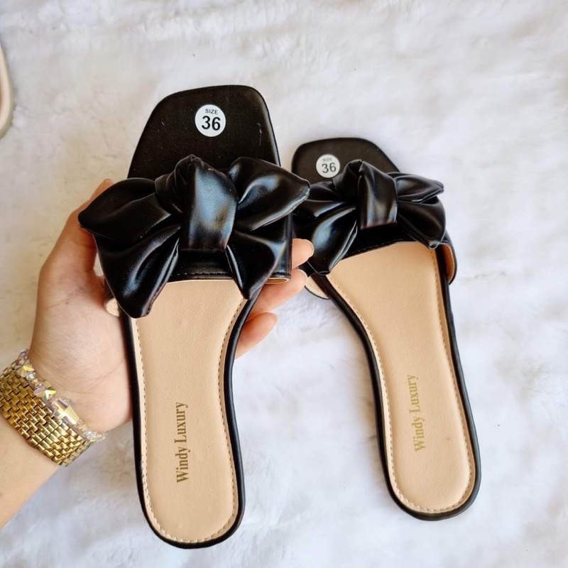 Dép nơ luxury cao cấp