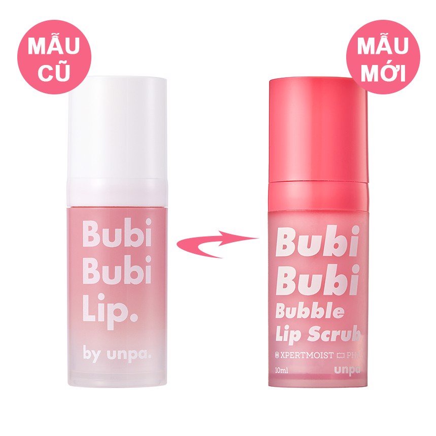 Tẩy da chết sủi bọt Bubi Bubi Lips