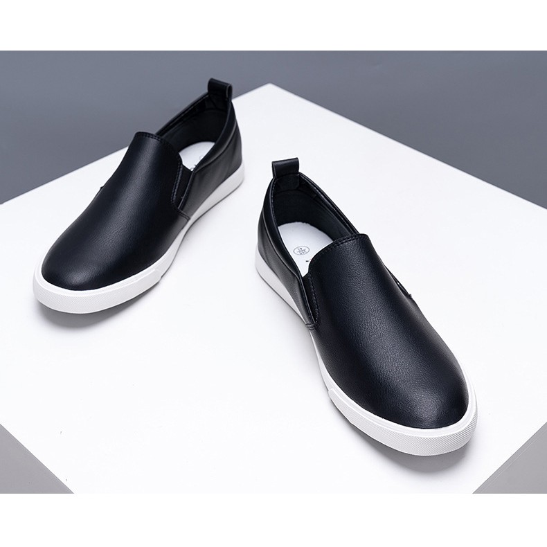 [THANH LÝ, LẺ SIZE] Giày lười nam - Slip on nam da - Mã A2195