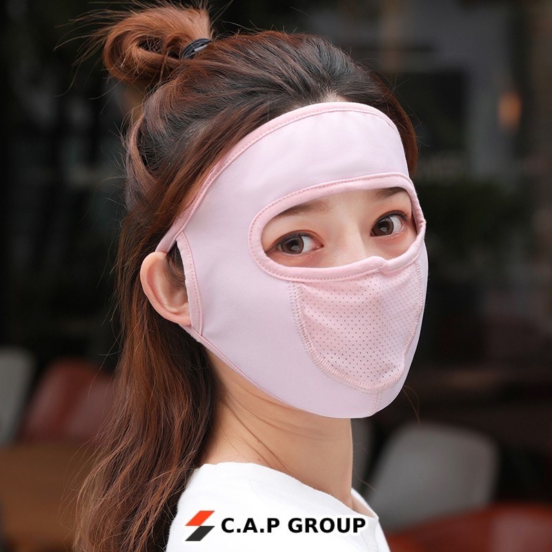 Khẩu trang vải mùa hè, che kín mặt, chống nắng,chống tia uv | BigBuy360 - bigbuy360.vn