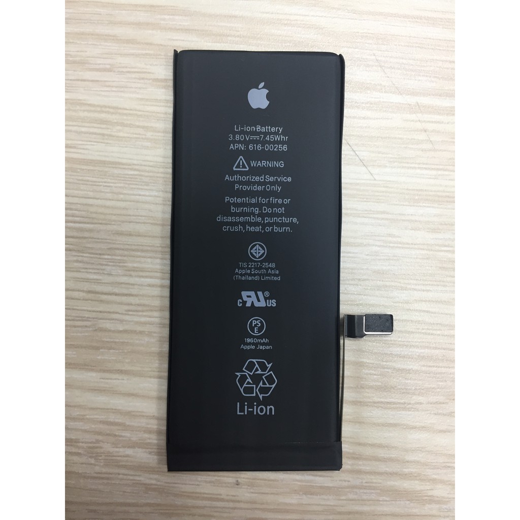 Pin IPhone 5, 5S, 6, 6P, 6S, 6SP, 7, 7P, 8, 8P Zin Xịn Chính Hãng Xuất Mỹ Đủ Dung Lượng