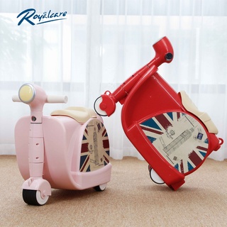Vali kiêm xe đẩy chòi chân hình vespa cho bé royalcare 822217 - ảnh sản phẩm 9