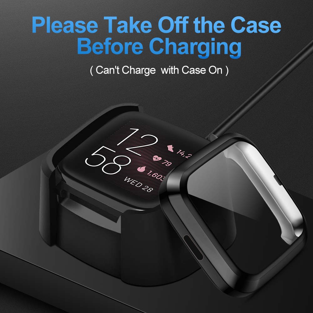 Vỏ bảo vệ bằng silicon tpu cho đồng hồ thông minh Fitbit Versa 2/Versa/Lite