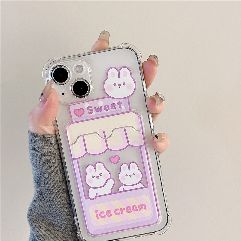 Ốp lưng iphone Ốp Điện Thoại Có Ngăn Đựng Thẻ Cho iPhone13 12Pro / 11 xr / xs / 6 / 7 / 8 / PLUS / MINI Dinuo case