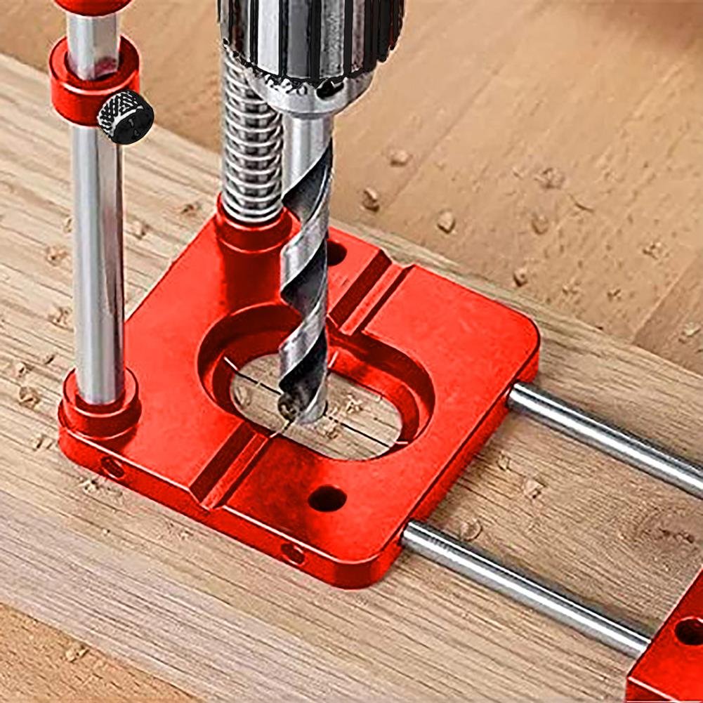 Dụng cụ định vị lỗ khoan cầm tay thông minh Full Phụ Kiện Như Hình, Đa chức năng