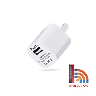 Củ cốc sạc hoco uh102 1.0a & bộ sạc nhanh c73 cho androi và ip