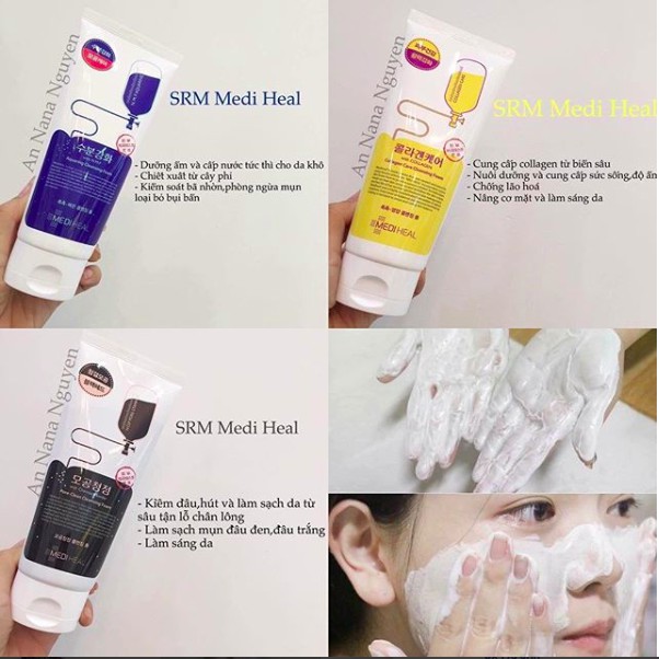 Sữa rửa mặt Mediheal N.M.F Aquaring Cleansing Foam