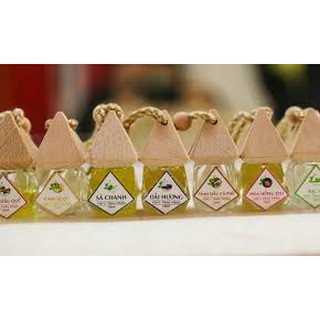 [Tinh dầu thơm phòng] Combo 6 lọ tinh dầu treo xe, treo phòng ( 2 sả chanh, 2 quế, 2 cafe)