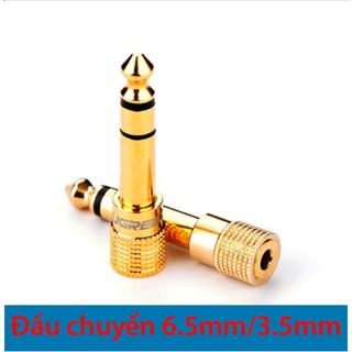 Đầu jack chuyển 6.5/6.35 sang 3.5mm hoặc ngược lại 3.5mm sang 6.5mm UGREEN 20503
