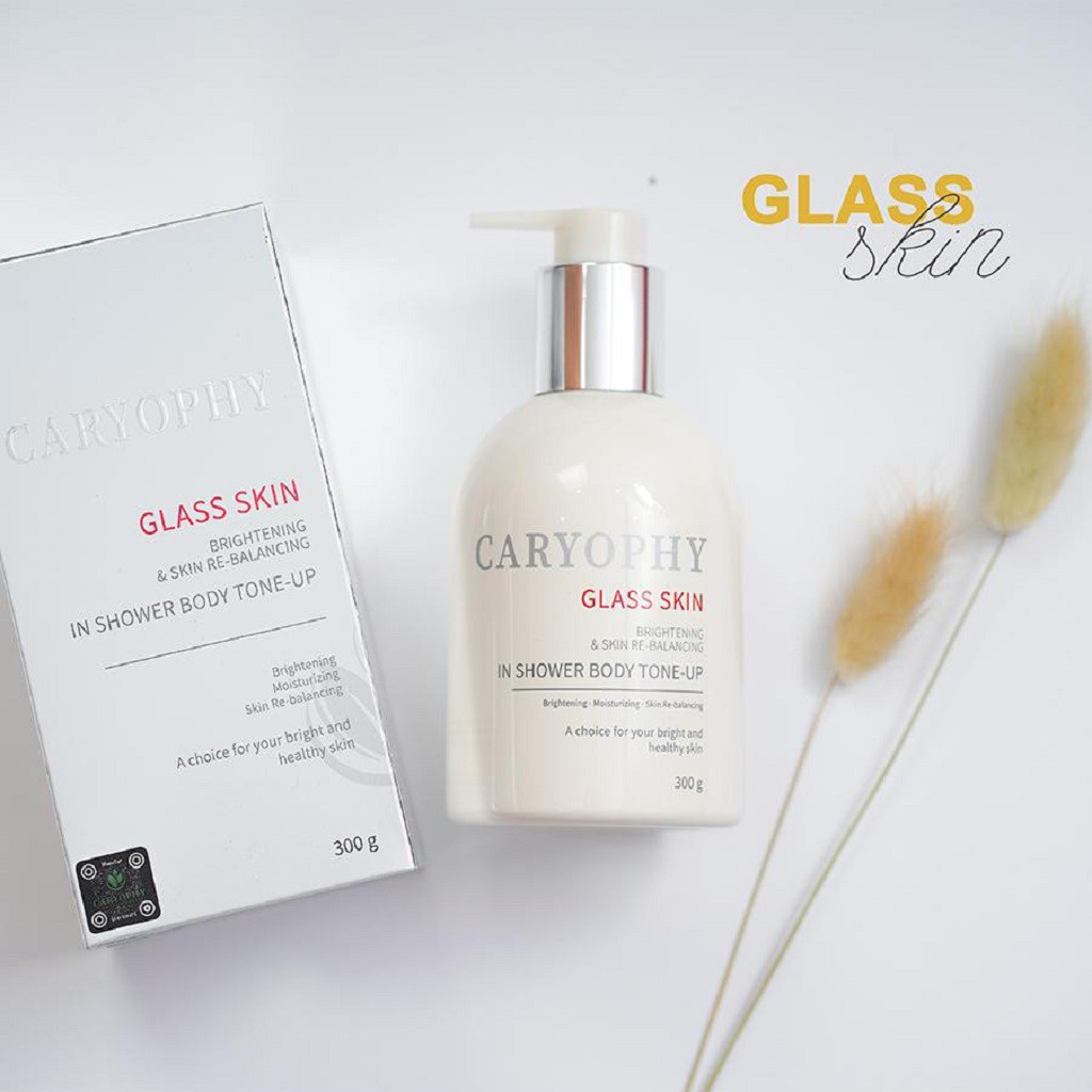 Kem Dưỡng Trắng Da Toàn Thân Caryophy Glass Skin 3 In 1 300gr