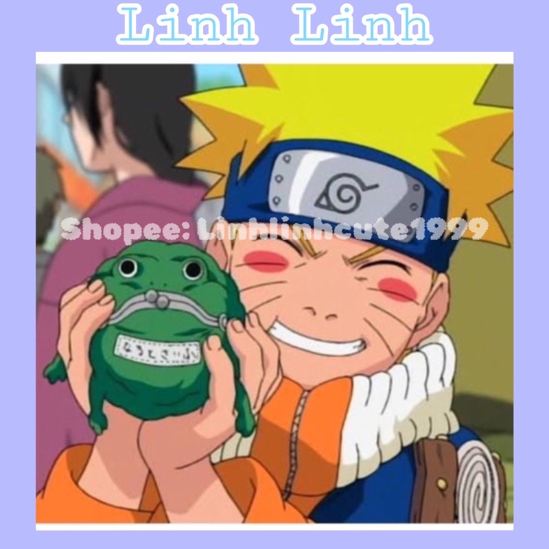 (Ảnh Thật) Ví Ếch Naruto Dễ Thương
