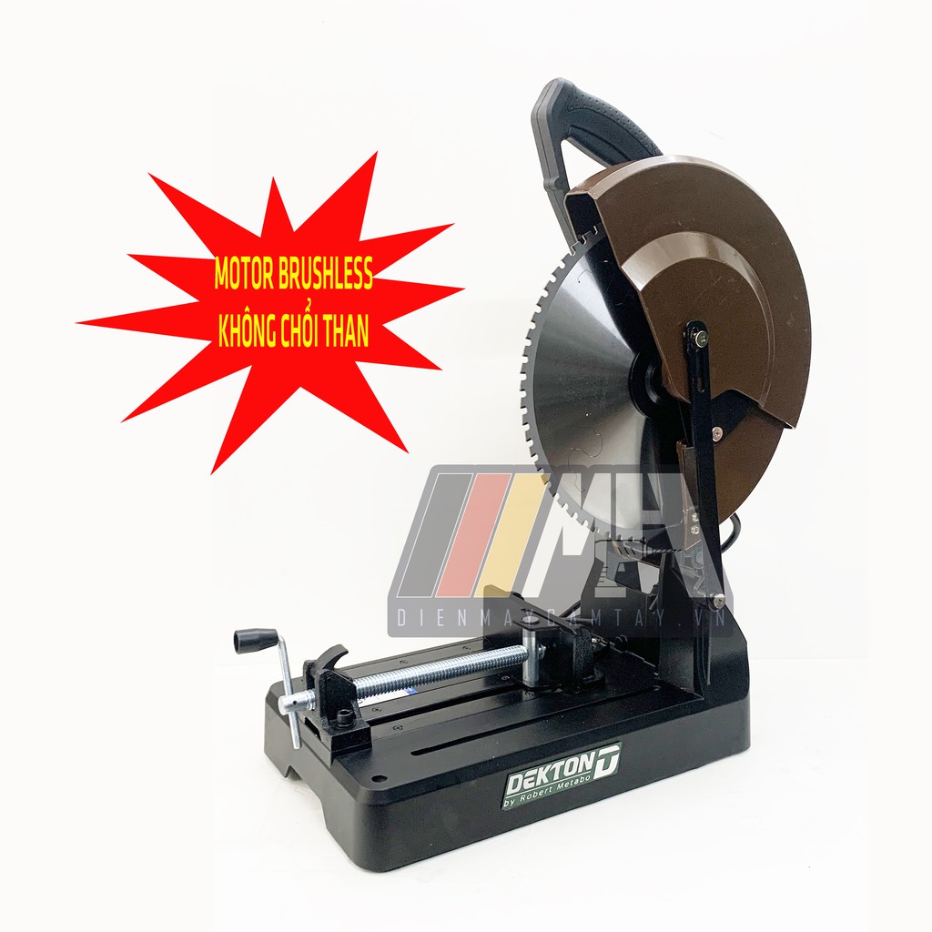 Máy Cắt Tua Chậm Lưỡi Hợp Kim Dekton DK-966D - Công Suất 3500W- Motor Brushless - Lưỡi 355mm