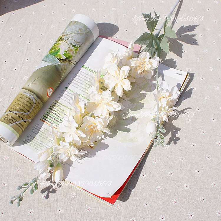 🌼 Hoa Phi Yến Giả 2 nhánh  Dài 90cm - HÀNG CAO CẤP