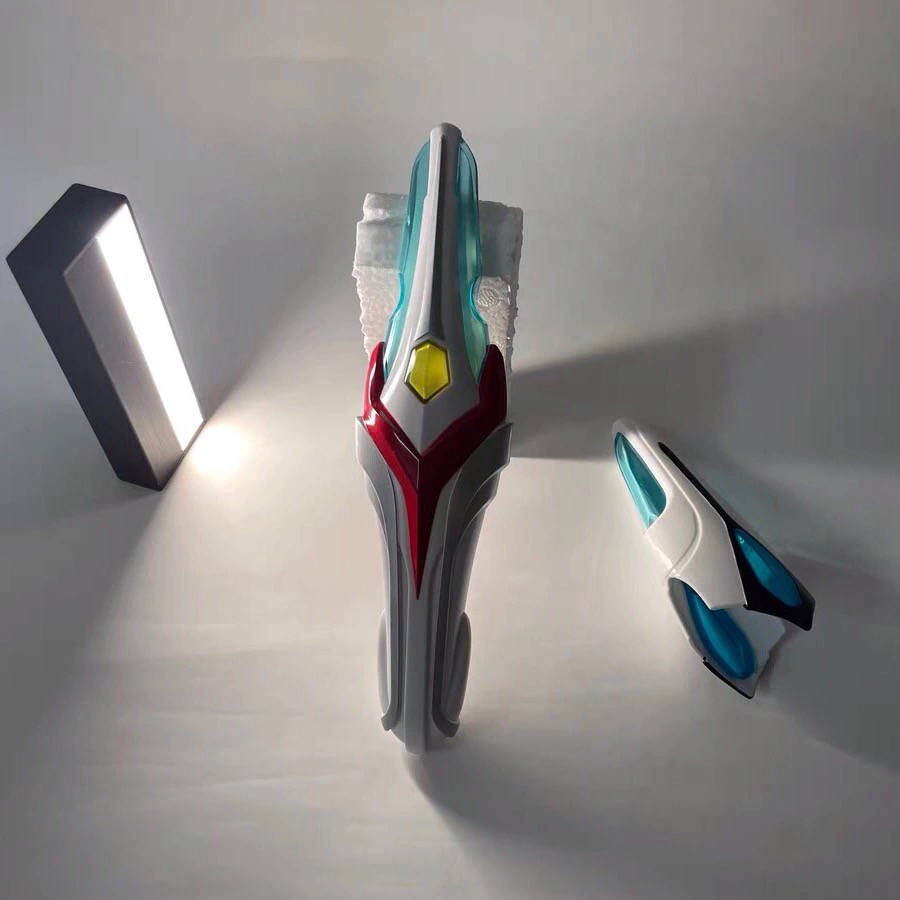 Đồ Chơi Siêu Nhân。Tiga Ultraman。 Đồ Chơi Kiếm Biến Hình Có Đèn Và Âm Thanh Độc Đáo Cho Bé