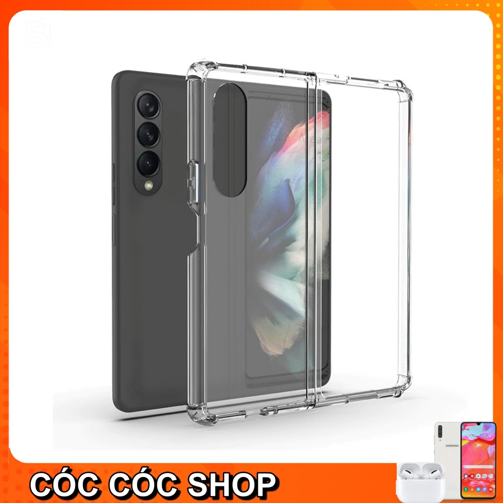 Ốp Samsung trong suốt chống sốc cho Samsung Galaxy Z flip 3/ Z fold 3