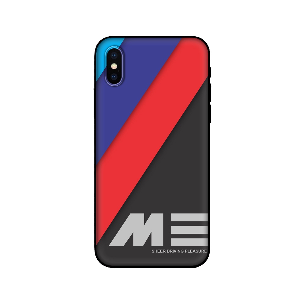Ốp Điện Thoại Tpu Dẻo Màu Đen In Hình Xe Hơi B-bmw M Sọc M Cho iphone X XS XR Max