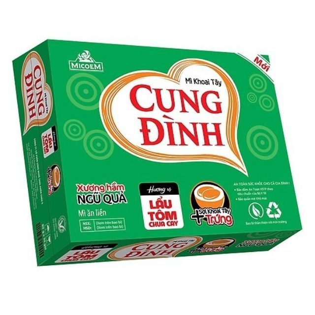 MÌ CUNG ĐÌNH THÙNG 30 GÓI