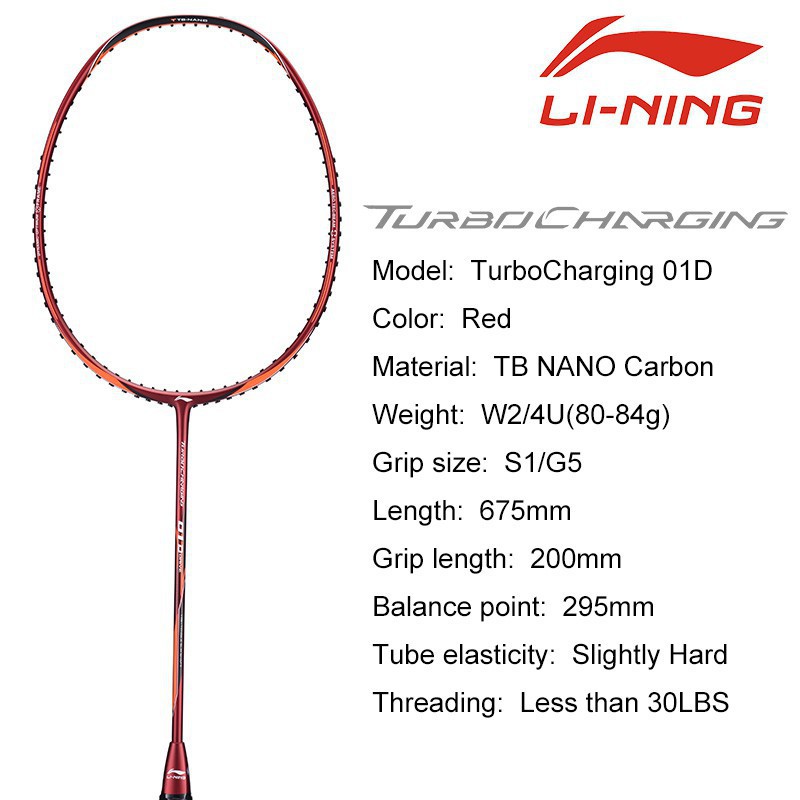 cầu lông Vợt cầu lông Lining Turbo Charging 01d