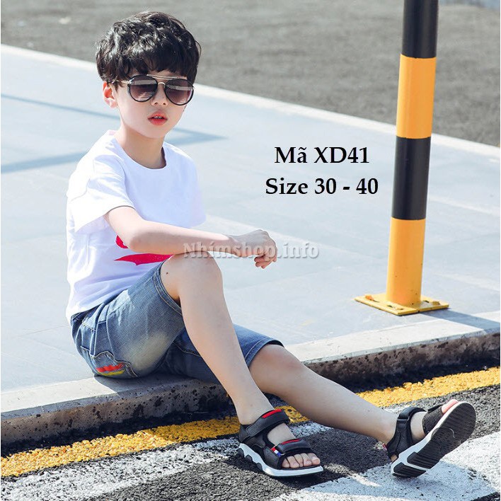 Sandal Đi Học Cho Bé Trai 5 - 15 Tuổi XD41