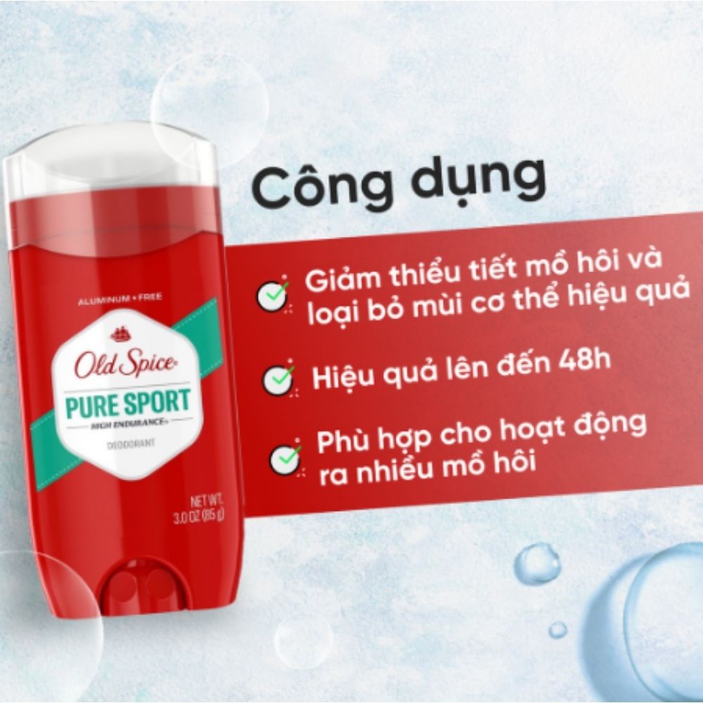 Lăn khử mùi Old Spice, sáp khử mùi Old Spice Mỹ, lăn nách ngăn đổ mồ hôi - Shop Dalavii