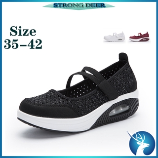 【strong Deer】Giày lười nữ size 35-42 thoải mái thoáng khí