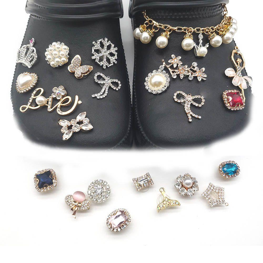.Kẹp Giày Lấp Lánh Cho Nữ|Phụ Kiện Trang Trí Giày Dép &amp; Giày Cao Gót Charms