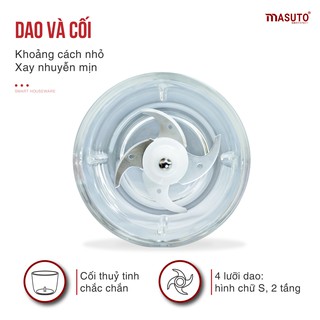 [Mã ELHA22 giảm 5% đơn 300K] Phụ kiện cối máy xay Masuto (thủy tinh)
