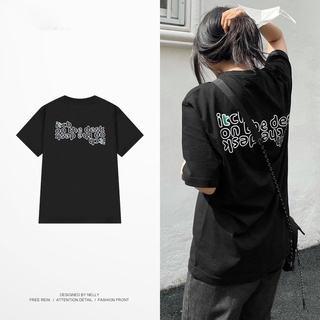 [NY0338] Áo thun Nelly ngắn tay in hình "ITCH" áo phông (NELLY)