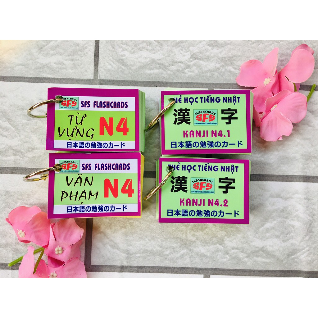 Flash card tiếng Nhật N4 (4q)