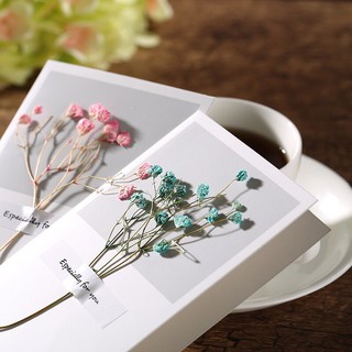 Thiệp handmade hoa khô