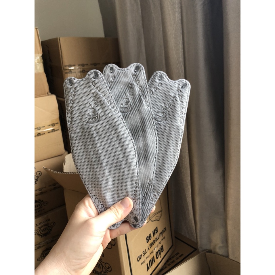 THÙNG 300 CHIẾC KHẨU TRANG KHÁNG KHUẨN 4D MASK BẢO HUY KF94