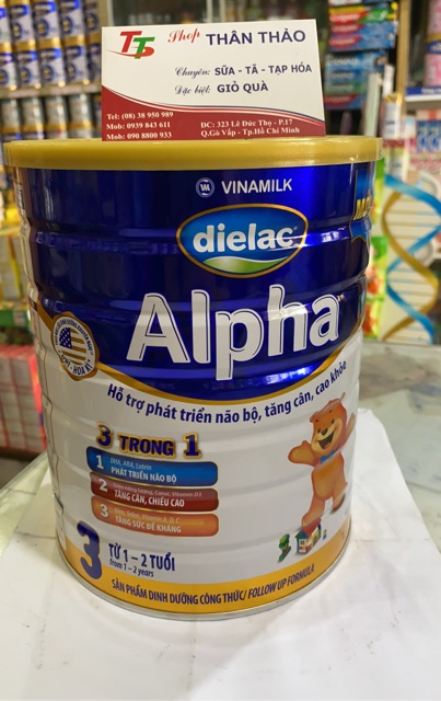 Sữa Bột Dielac Alpha Step 3-1,5kg