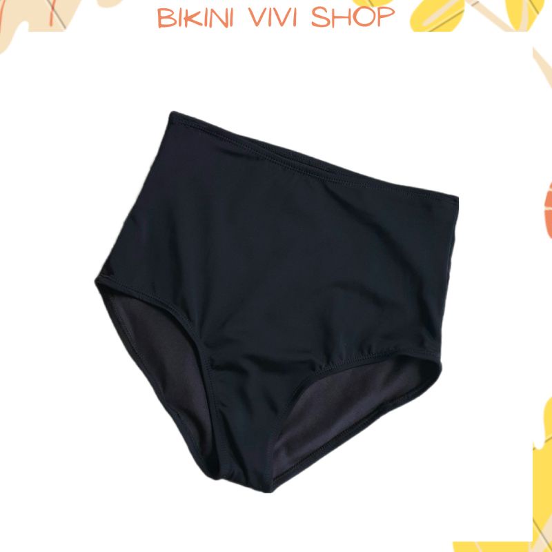 Quần Bơi Nữ, Bikini Lẻ Cạp Cao Che Bụng (Ko Kèm Áo)