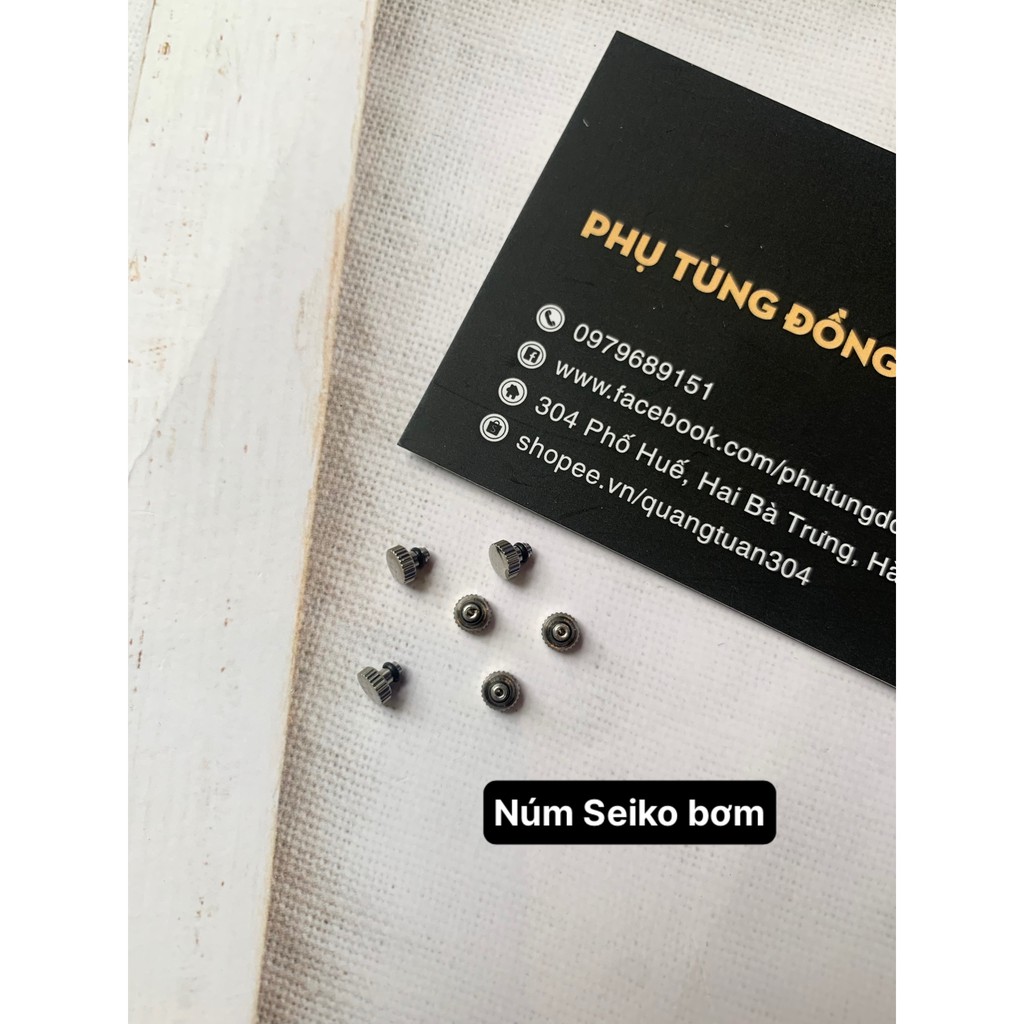 Núm chỉnh giờ cho đồng hồ đeo tay hiệu Seiko